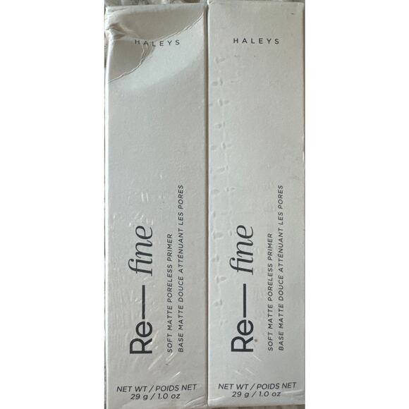HALEYS Re-fine Soft Matte Poreless Primer - 1 oz Each - Pack of 2 - Picture 5 of 5